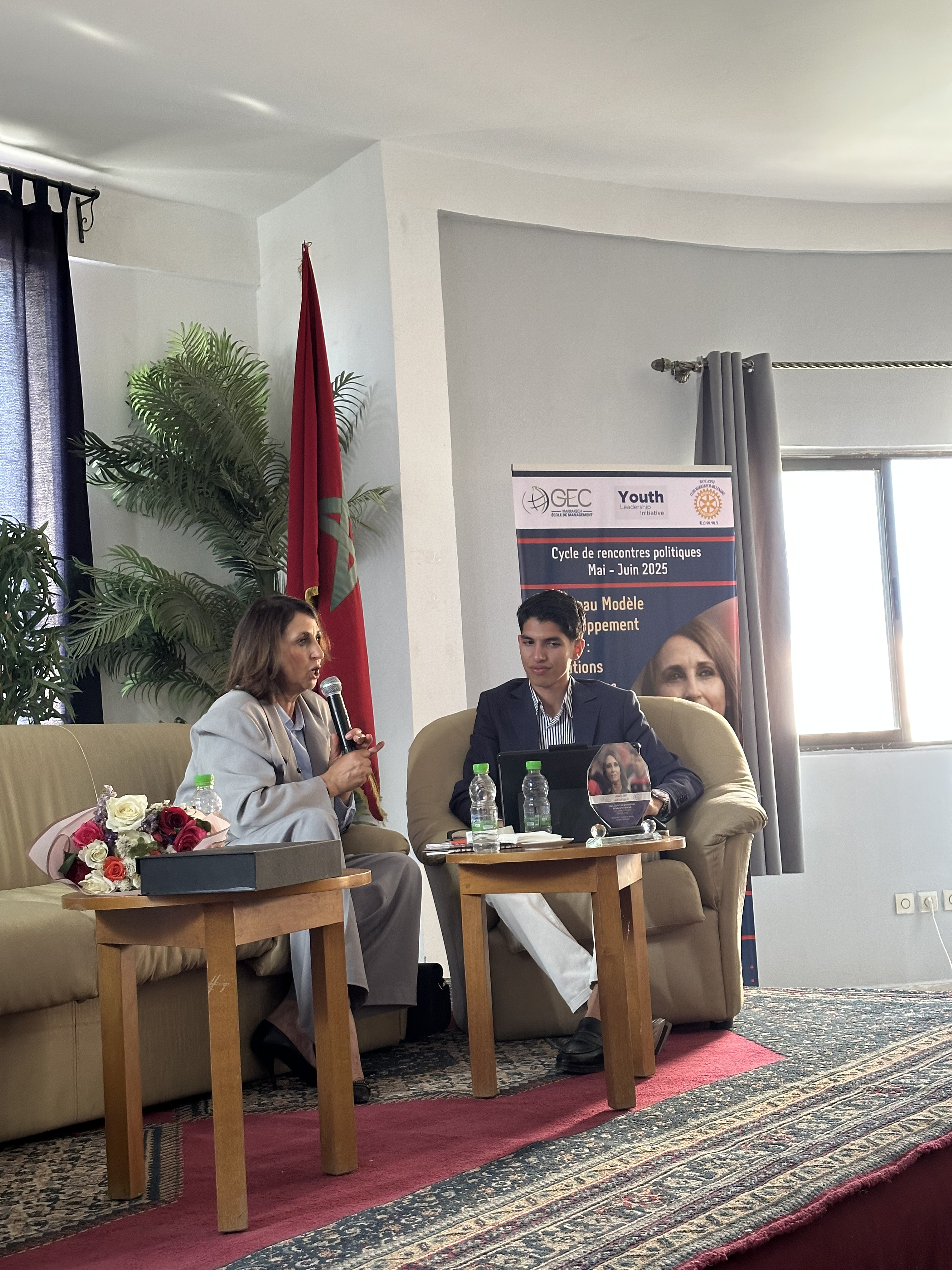 Rencontre avec Mme. Nabila Mounib